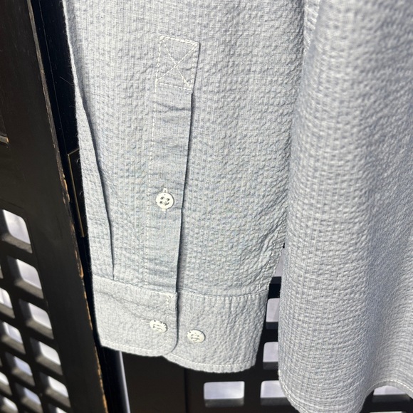 π Tommy Bahama Blue Chambray Button Down Shirt Menβs Medium π - Picture 10 of 15